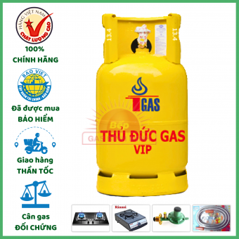 Bình Gas Thủ Đức VIP Vàng 12kg Giá Tốt Giao Tận Nơi