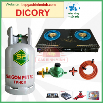 Bộ Bình Bếp Gas Đôi DICORY Bình Minh