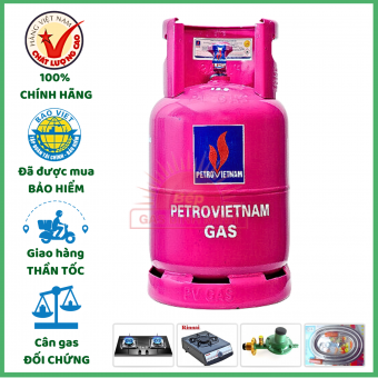 Bình Gas PetroVietnam Hồng 12kg Giá Tốt Giao Tận Nơi