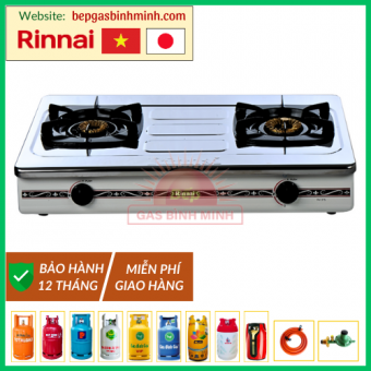 Bếp Gas Đôi Rinnai RV-375(SW)N Việt - Nhật Chính Hãng