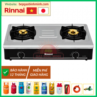 Bếp Gas Đôi Rinnai RV-B274SB(S) Việt - Nhật