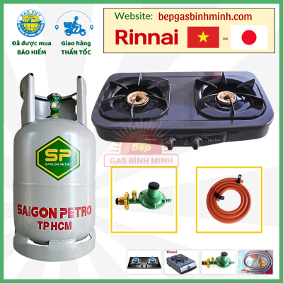 Combo Bộ Bình Bếp Gas RINNAI R-2KEN Khuyến Mãi