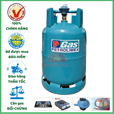 Bình Gas Petrolimex Van Lật 13Kg Giao Tận Nơi