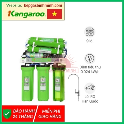 Máy lọc nước RO không vỏ Kangaroo KG110 9 lõi