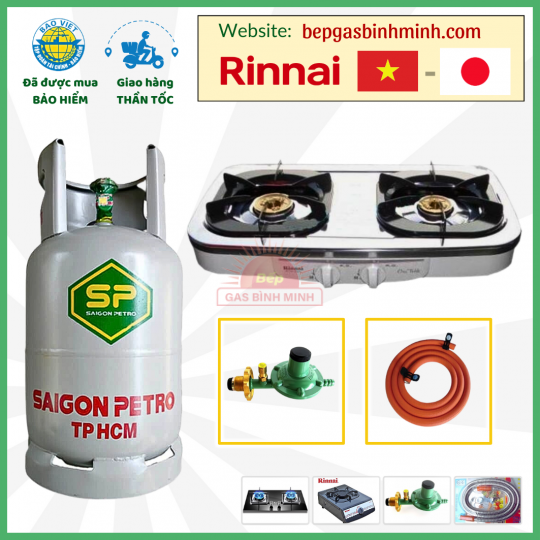 Combo Bộ Bình Bếp Gas RINNAI RTS-2KD