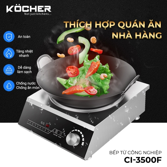 Bếp từ công nghiệp Kocher CI-3500C