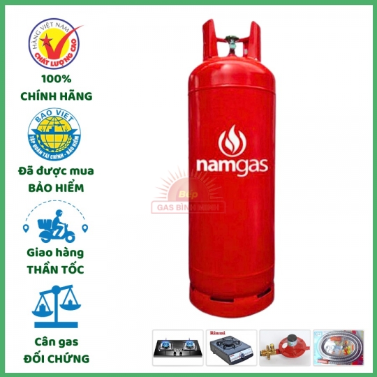 Bình Gas Nam Gas Đỏ 45Kg Chính Hãng