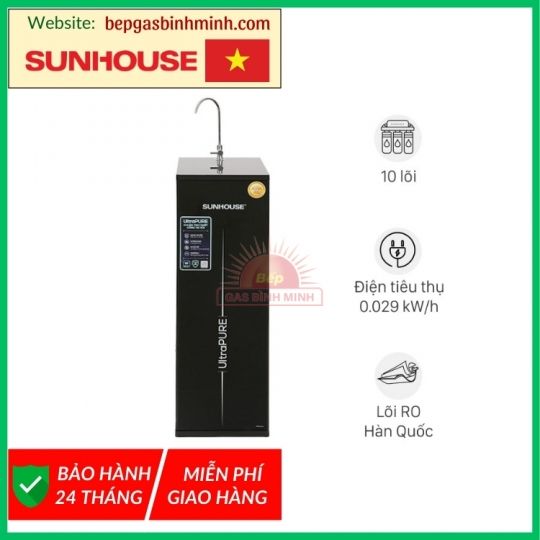 Máy lọc nước RO Sunhouse UltraPURE SHA8810K 10 lõi