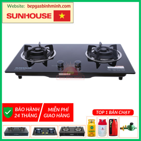 Bếp Gas Âm SUNHOUSE SHB5548MT Chính Hãng